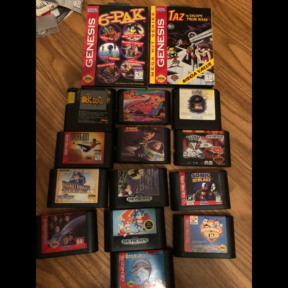 Classics Sega Genesis Games